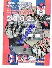 СКА Ростов-на-Дону - Факел Воронеж 2002