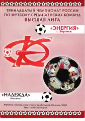 Энергия Воронеж - Надежда Ногинск 2004 первый этап