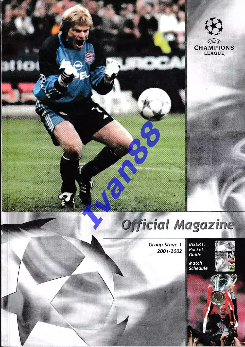 Официальный журнал Лиги чемпионов 2001/2002