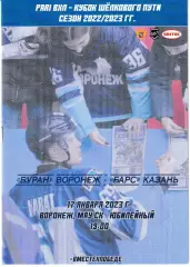 Буран Воронеж - Барс Казань 17 января 2023
