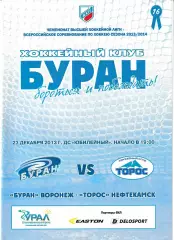 Буран Воронеж - Торос Нефтекамск 23 декабря 2013