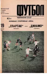 Спартак Москва - Динамо Москва 1989