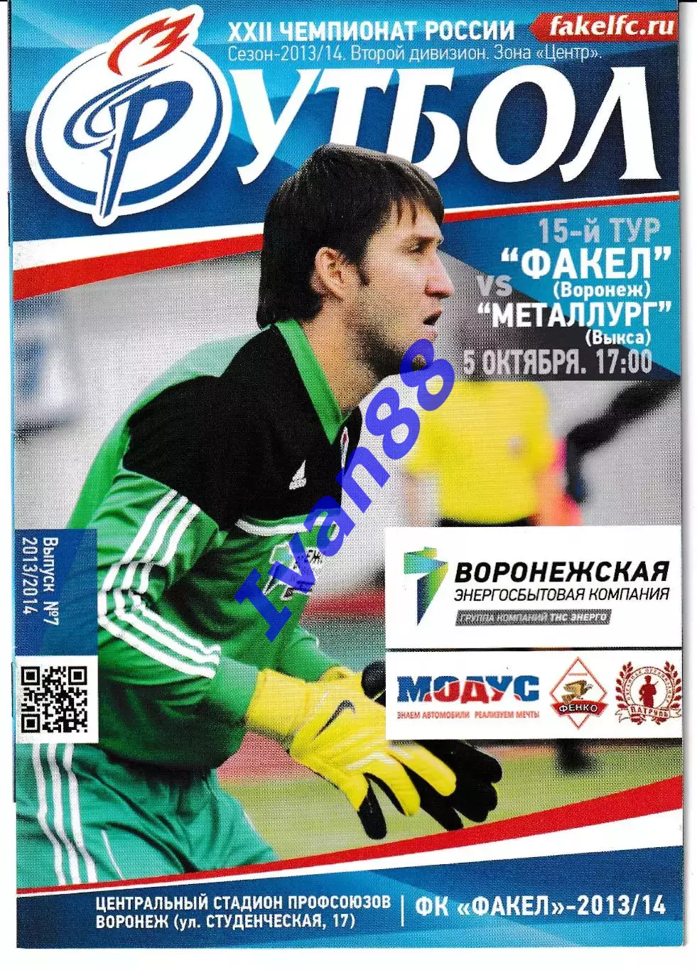 Факел Воронеж - Металлург Выкса 2013