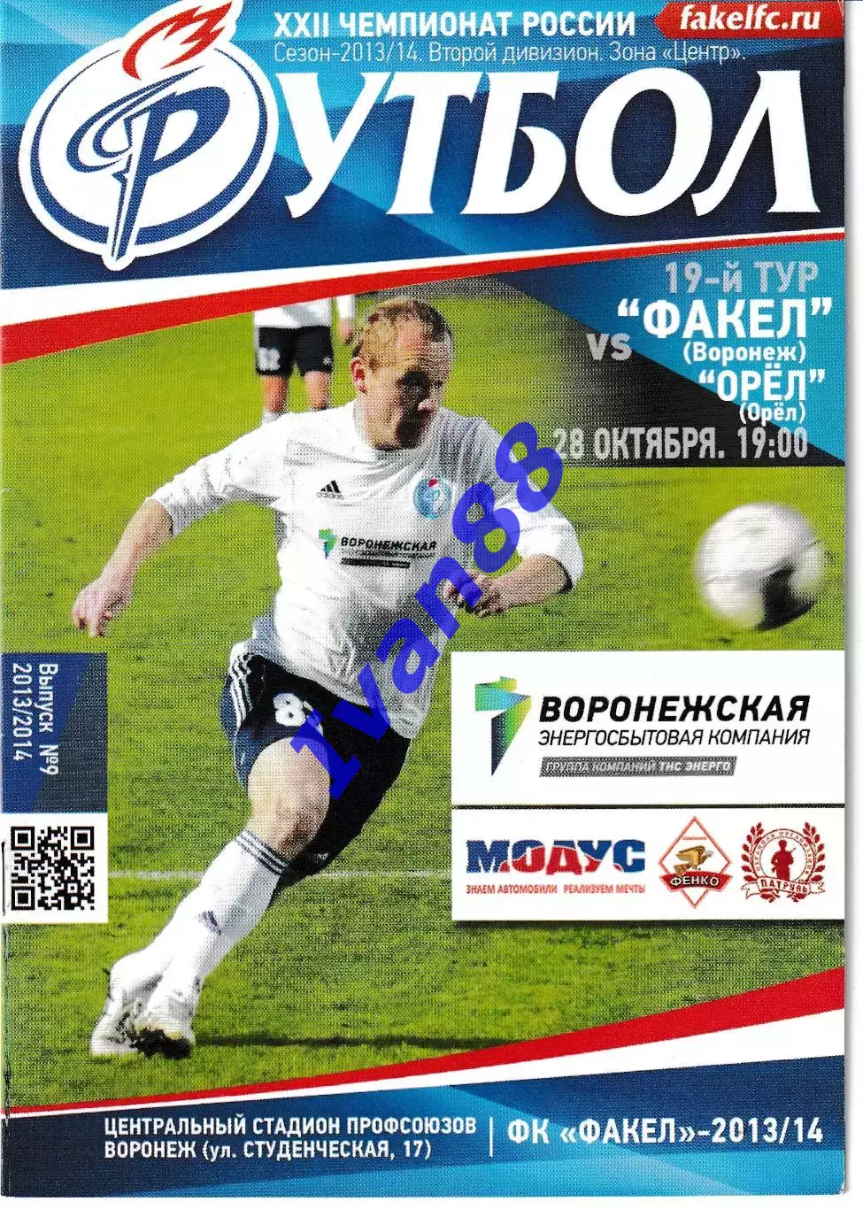 Факел Воронеж - Орел 2013