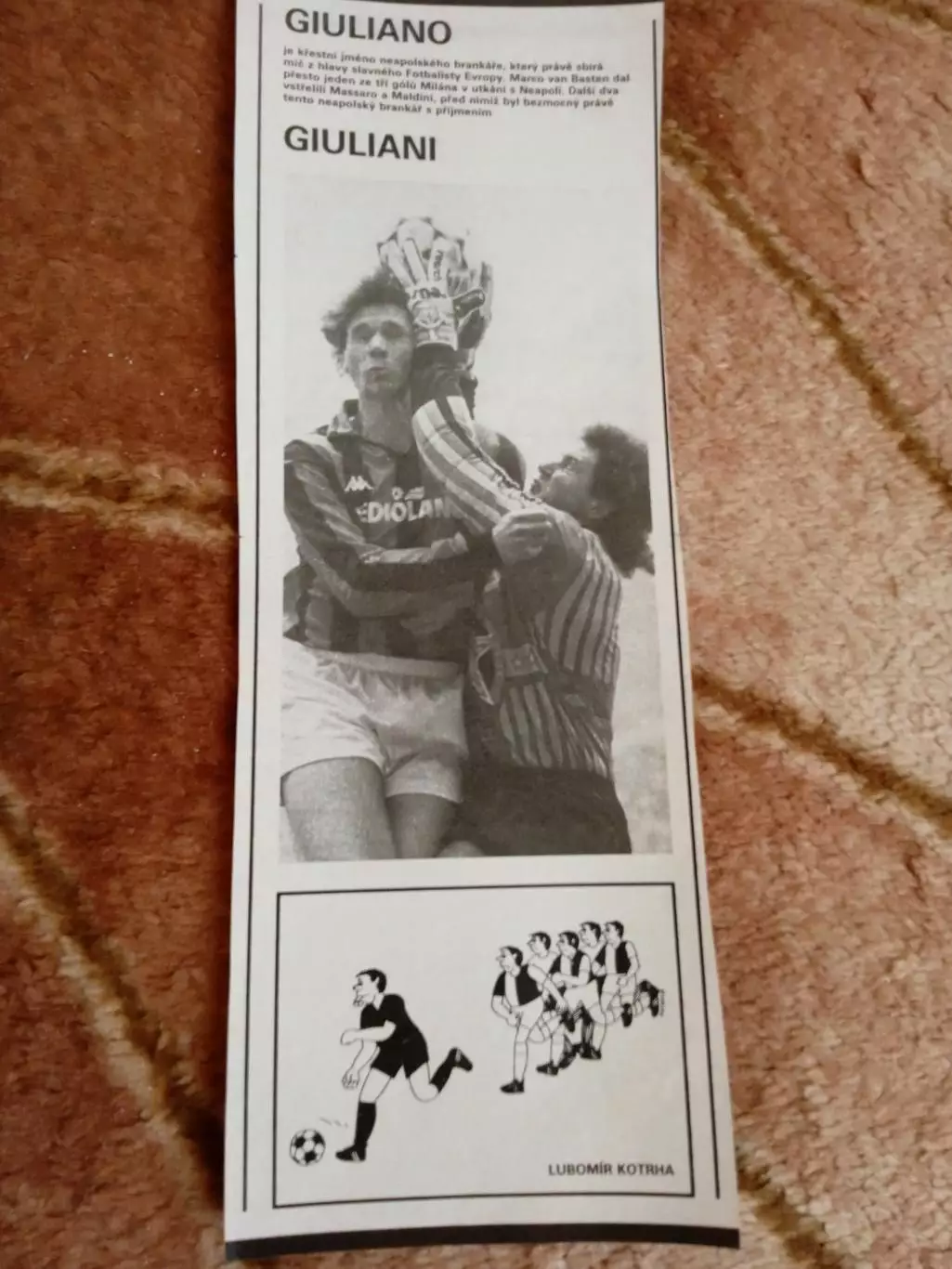 Фото.Футбол.М.Ван Бастен (Голландия).