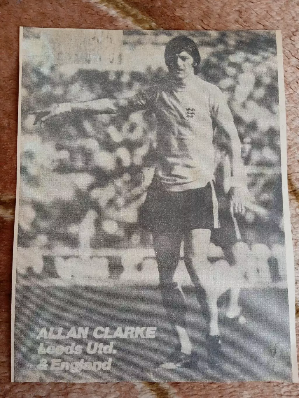 Фото.Футбол.А.Кларк - Лидс (Англия).