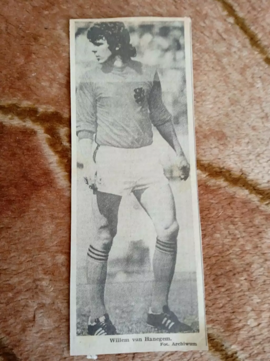 Фото.Футбол.В.ван Ханегем (Голландия).