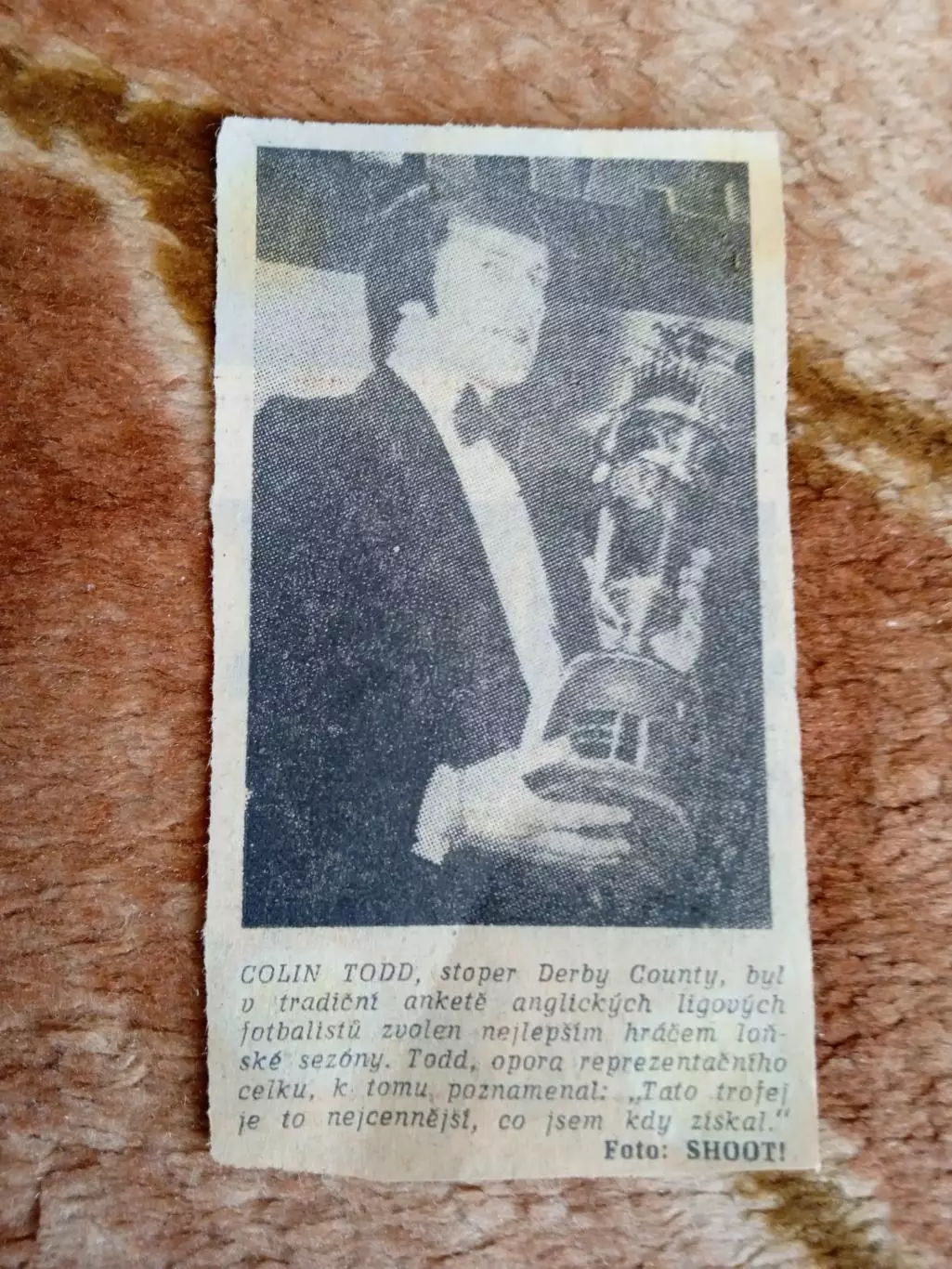 Фото.Футбол.Г.Тодд (Агнлия).