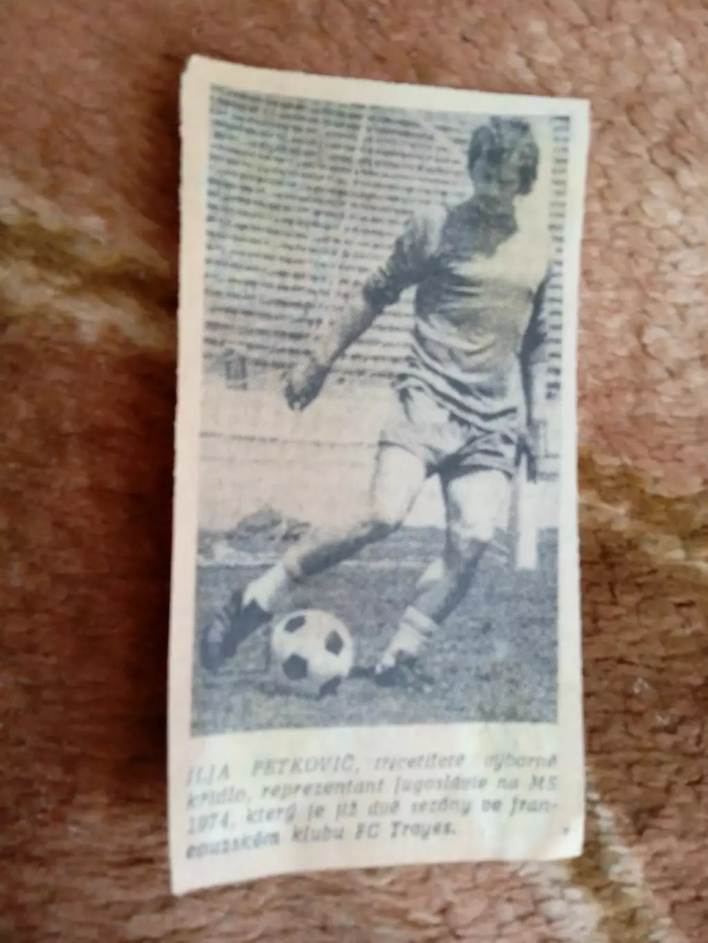 Фото.Футбол.И.Петрович (Югославия).