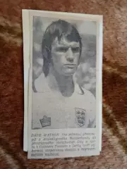 Фото.Футбол.Д.Уотсон (Англия).