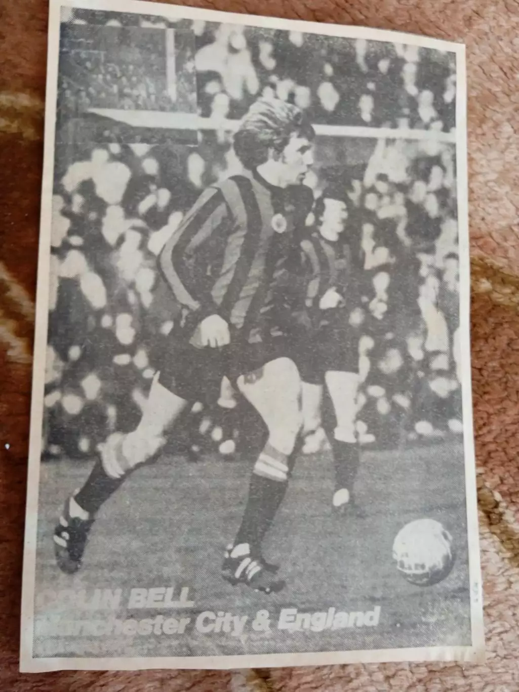 Фото.Футбол.Г.Белл - Манчестер Сити (Англия).