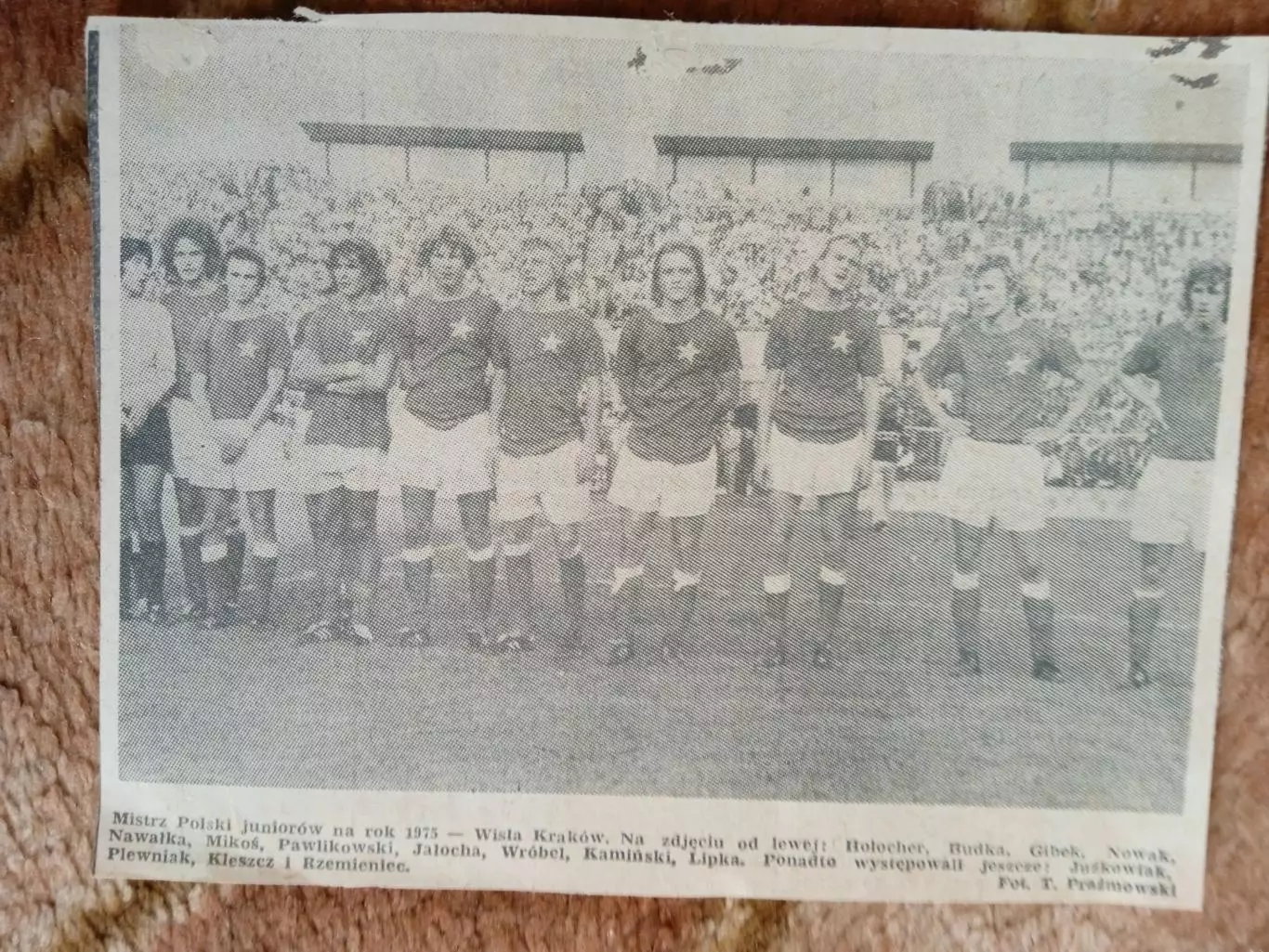 Фото.Футбол.Висла (Краков,Польша) юниоры.