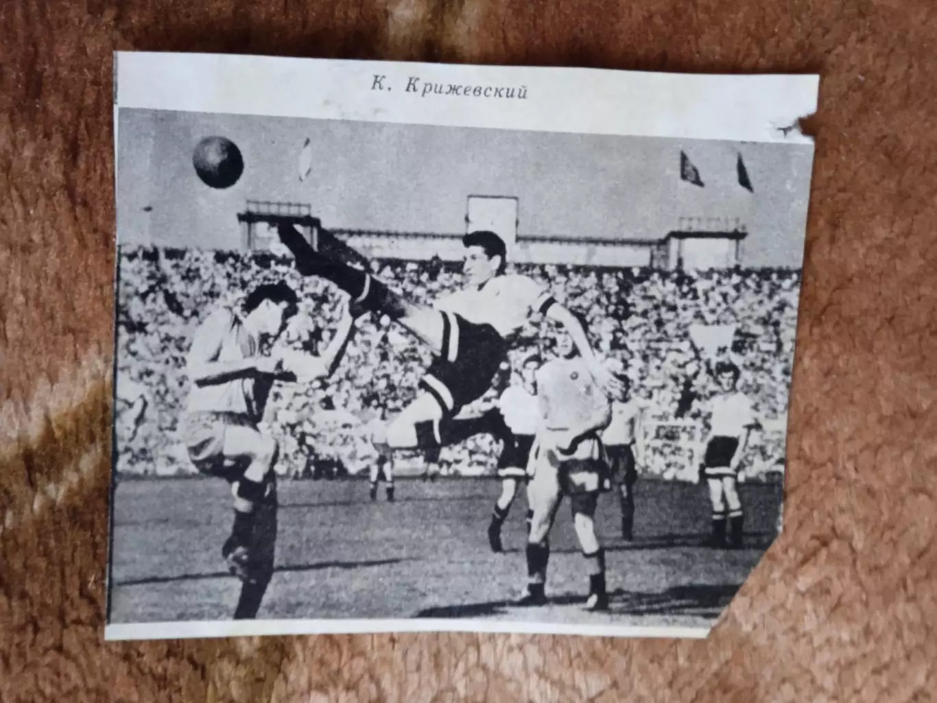 Фото.Футбол.К.Крижевский - Динамо (Москва).