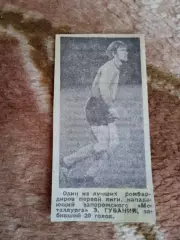 Фото.Футбол.Э.Губаний - Металлург (Запорожье).