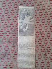 Статья.Футбол.Р.Шенгелия - Динамо (Тбилдиси).