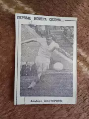 Фото.Футбол.Первые номера сезона.А.Шестернев - ЦСКА (Москва).