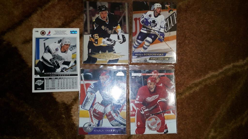 Хоккей. Карточка НХЛ. Тони Гранато.Сезон 1993-1994.