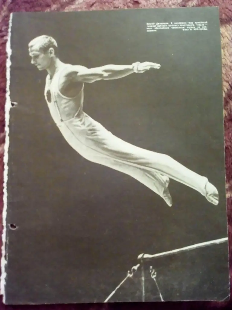 Фото.Гимнастика.С.Диамидов.Ж урнал ФиС 1971 г.