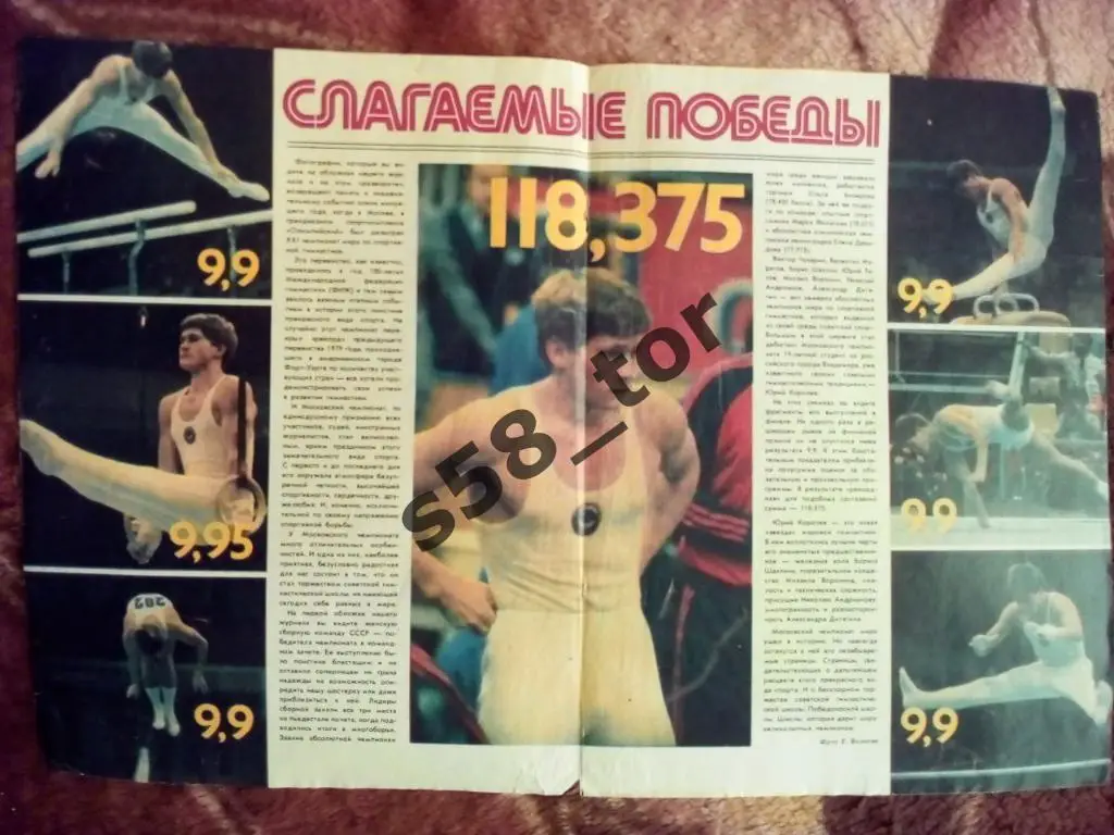 Фото.Гимнастика.Журнал ФиС 1981 г.