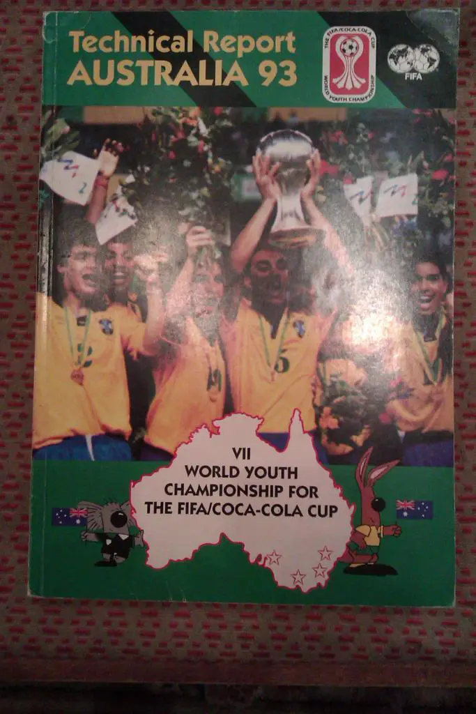 Чемпионат мира по футболу.Юниоры. Австралия 1993.Тех. отчет (Россия).