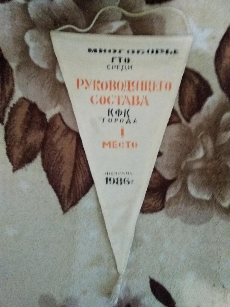 Вымпел.Спорт.СК Факел (Свердловск-45/Лесной) (наградной). 1