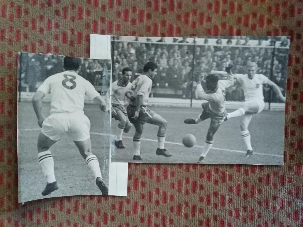 Фото АП.Футбол.Чемпионат мира по футболу 1962.Чили.Англия-Бразилия (2).