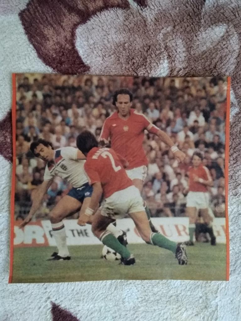 Фото.Футбол.Венгрия - Англия 1980-е.
