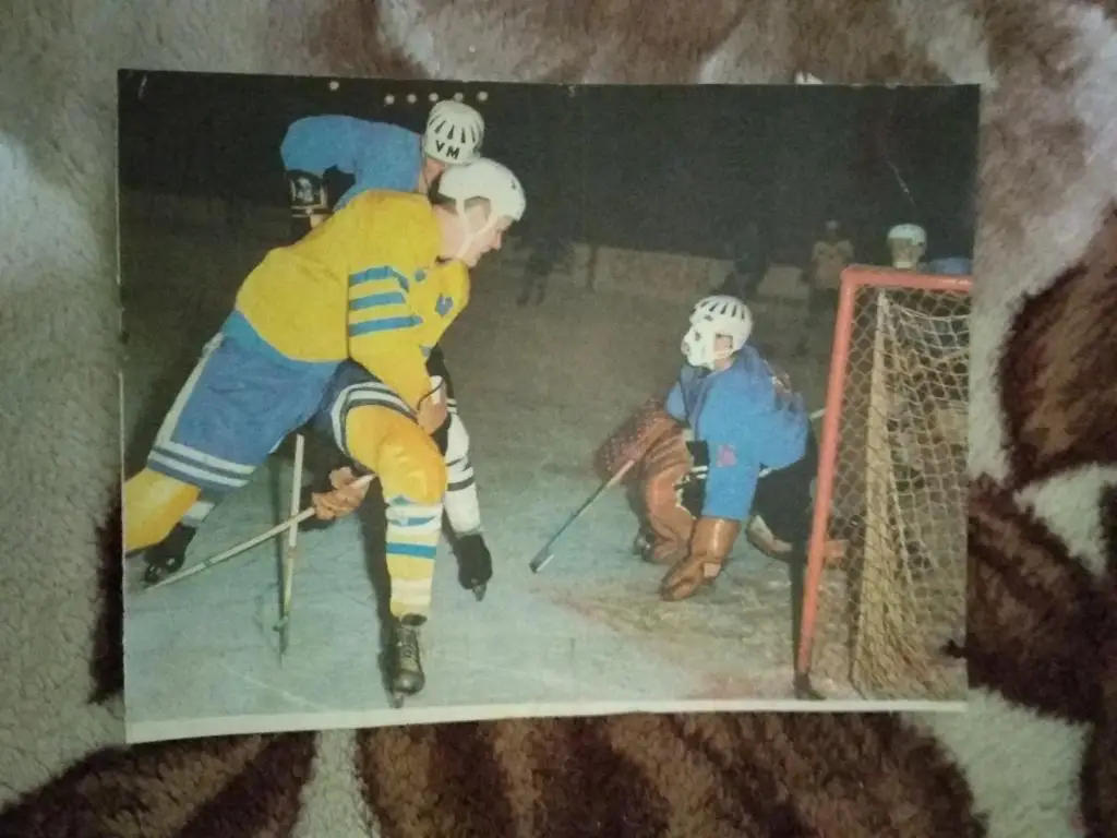 Фото.Хоккей.Швеция - ГДР 60-е.