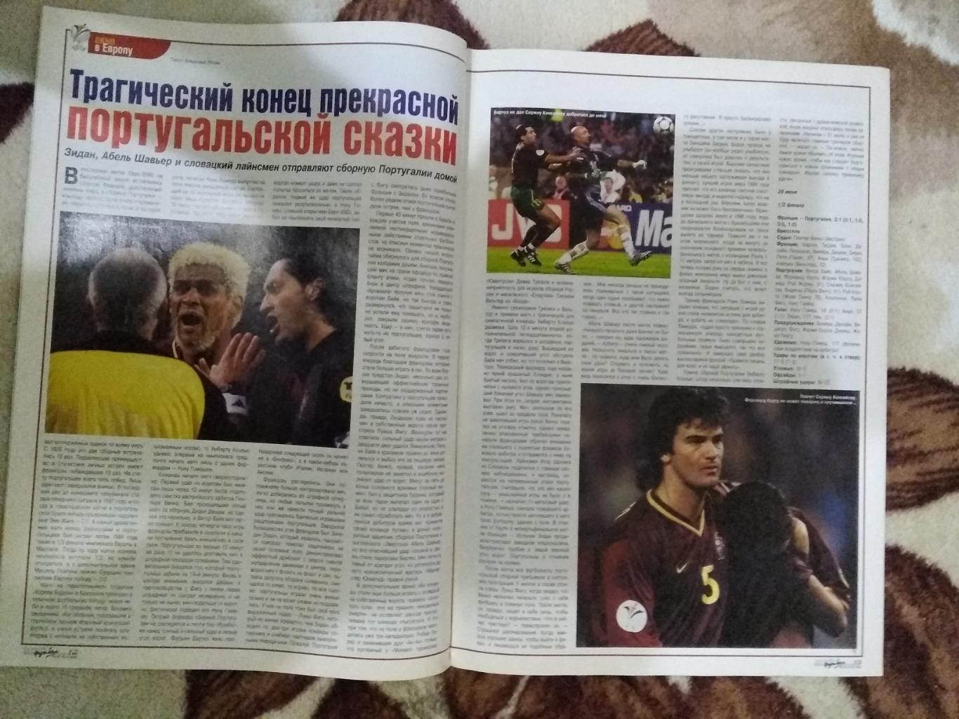 Журнал.Мой футбол №25 2000 г. (Чемпионат Европы) (постер). 1