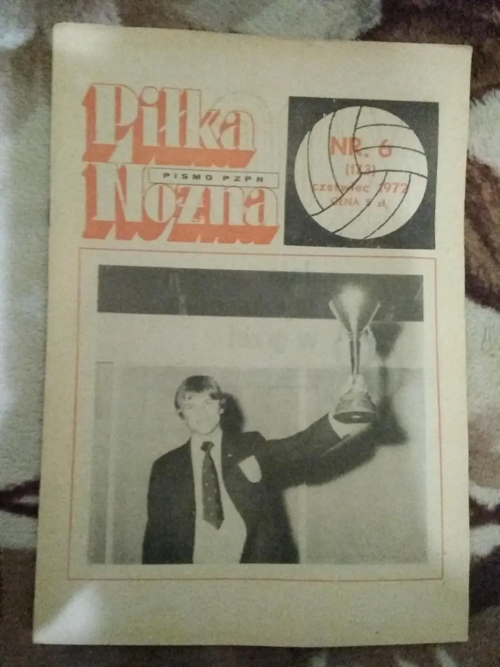Газета.Футбол.Пилка ножна № 6 1972 г. (Польша).