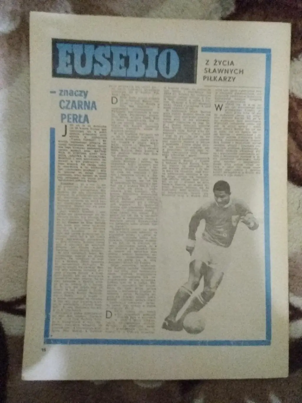 Газета.Футбол.Пилка ножна № 7 1972 г. (Польша). 1