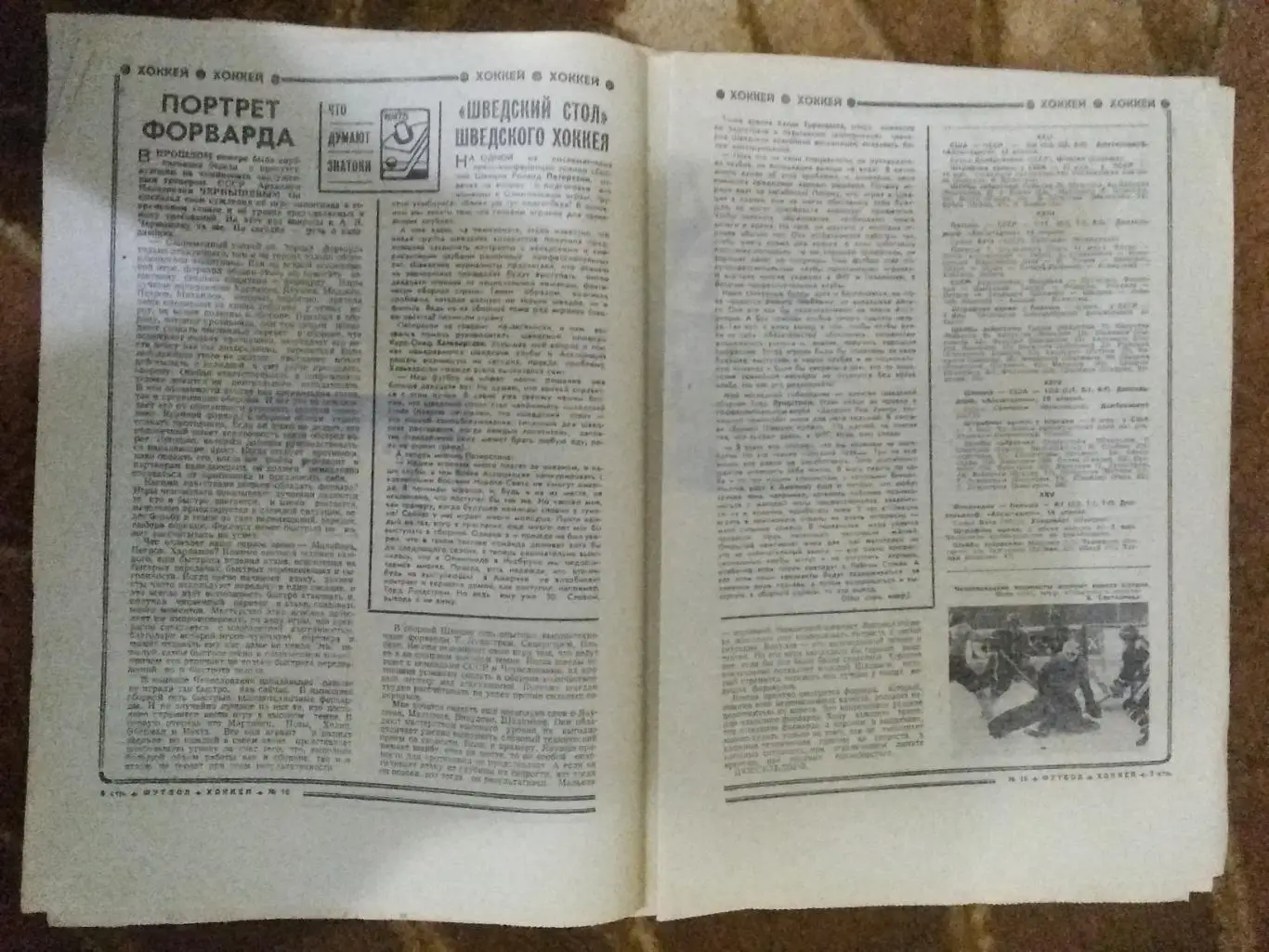 Статья.Хоккей.Чемпионат мира 1975.Мюнхен.Футбол-Хоккей № 16 1975 г. 2