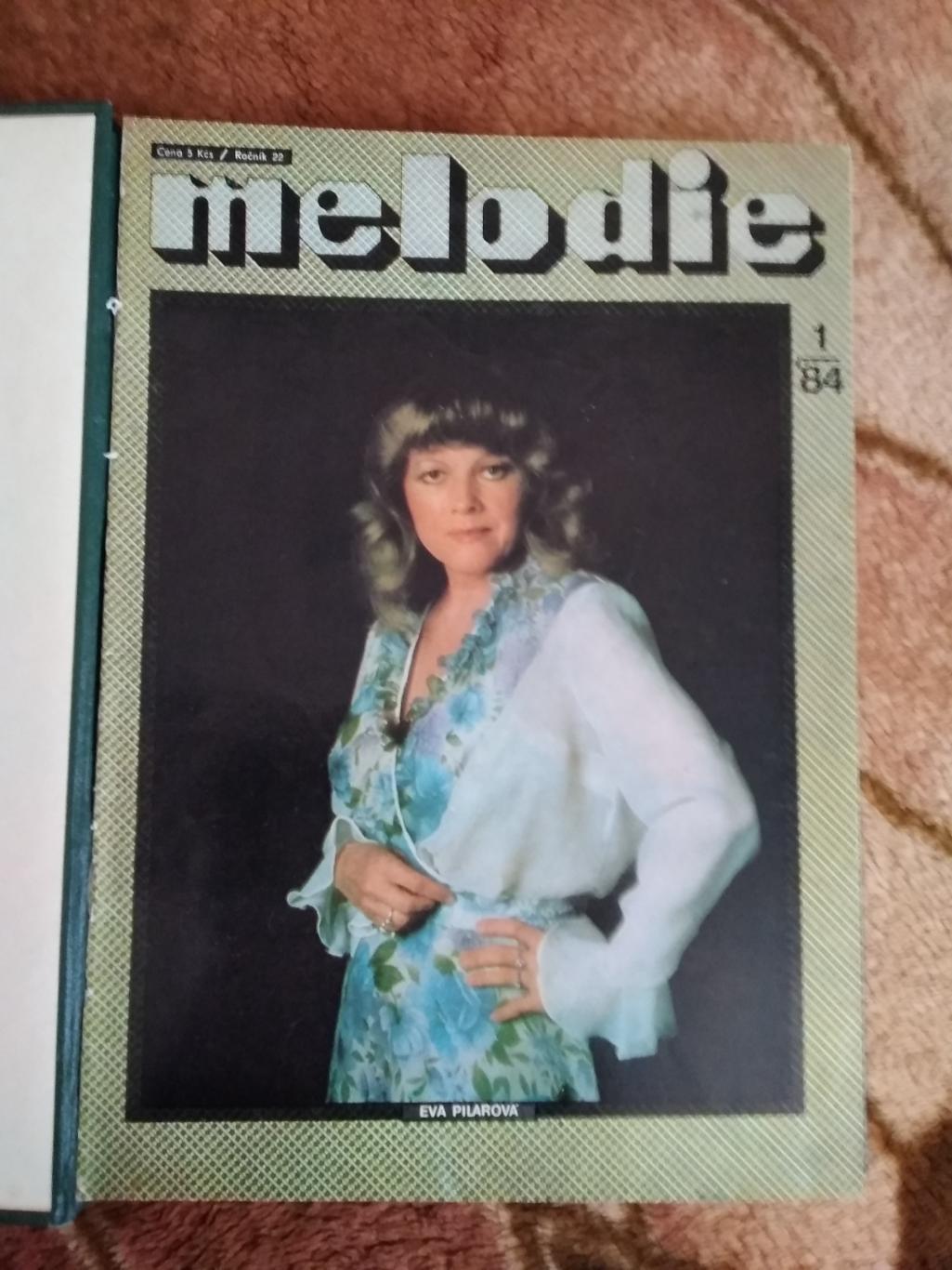 Журнал.Мелодия/Melodie.1984 г. Чехословакия.