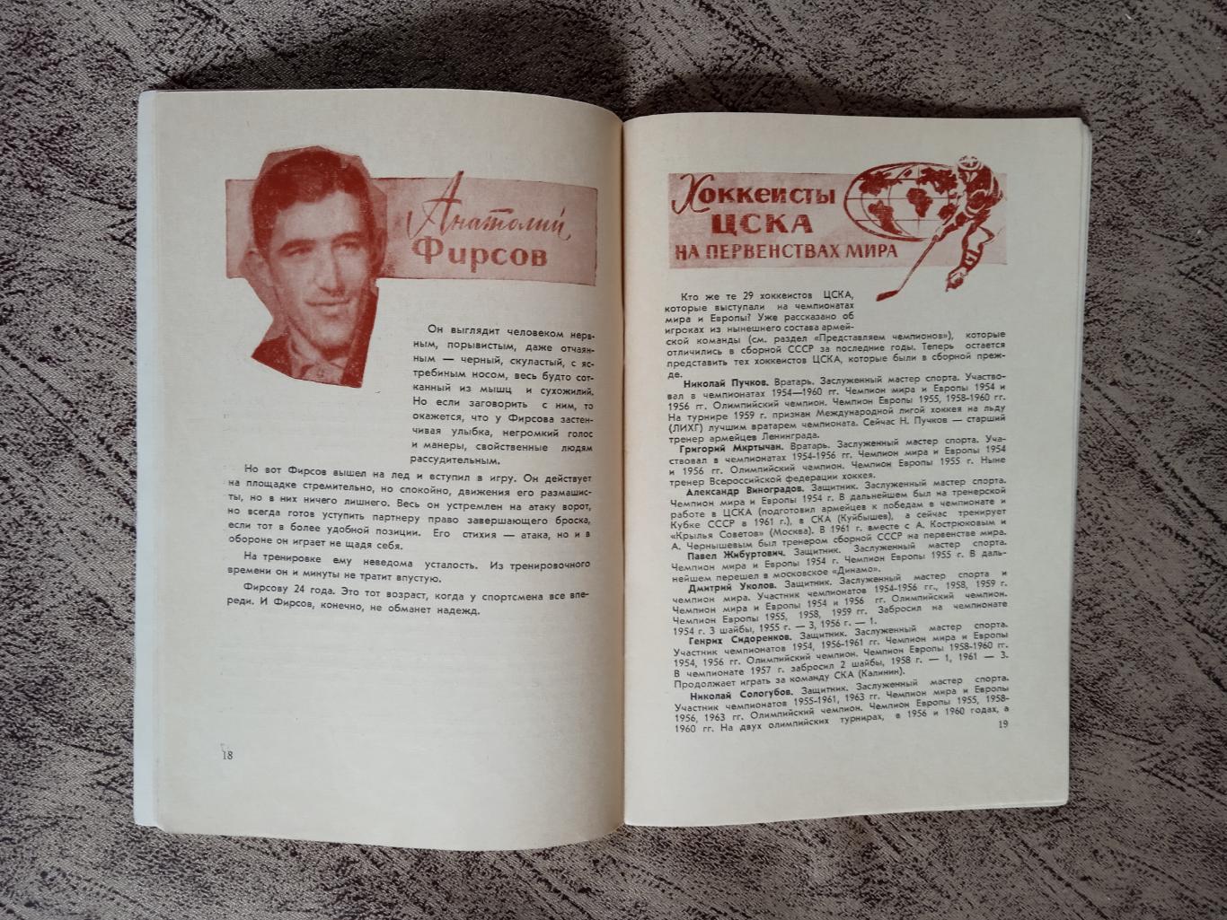 В.Пахомов.Двенадцатикратные. ЦСКА (Москва).Москва МГС Динамо 1966 г. 1