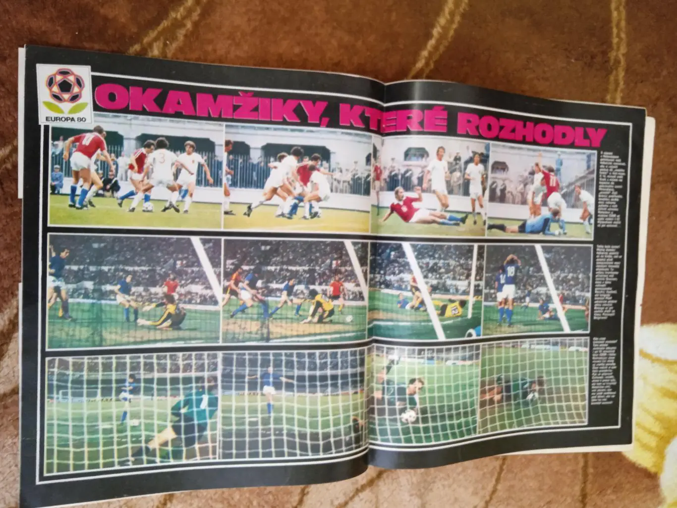 Журнал.Стадион.Чемпионат Европы по футболу 1980.Италия. 1