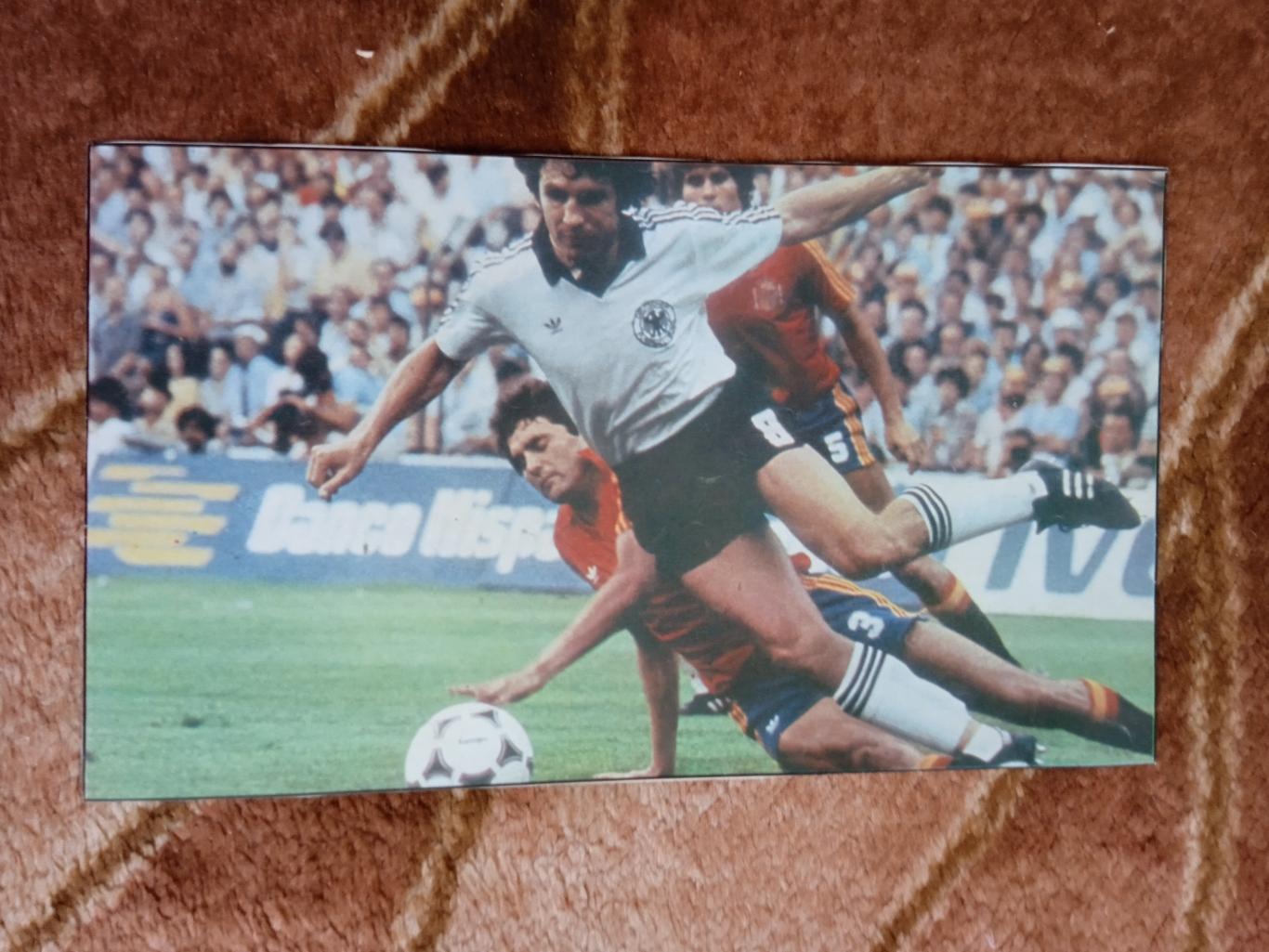 Фото.Футбол.Чемпионат мира 1982.Испания.ФРГ - Испания.Журнал Стадион.