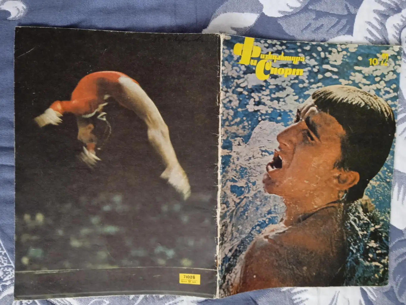 Журнал.Физкультура и спорт № 10 1972 г. (ФиС).