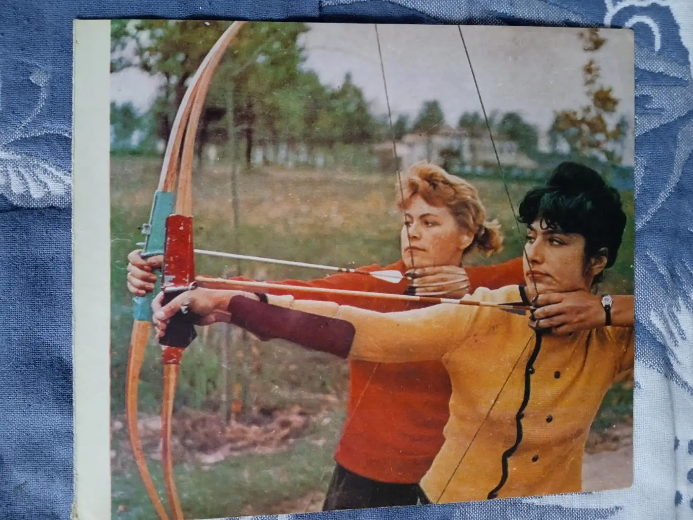 Постер.Стрельба из лука.Календарь Спорт 1968.