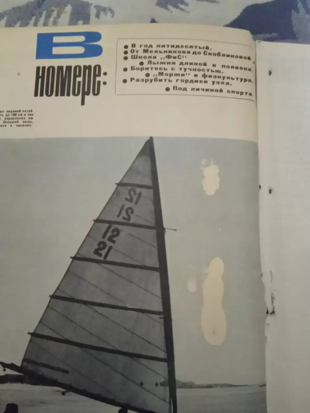 Журнал.Физкультура и спорт № 1 1967 г. (ФиС) (после переплета). 1