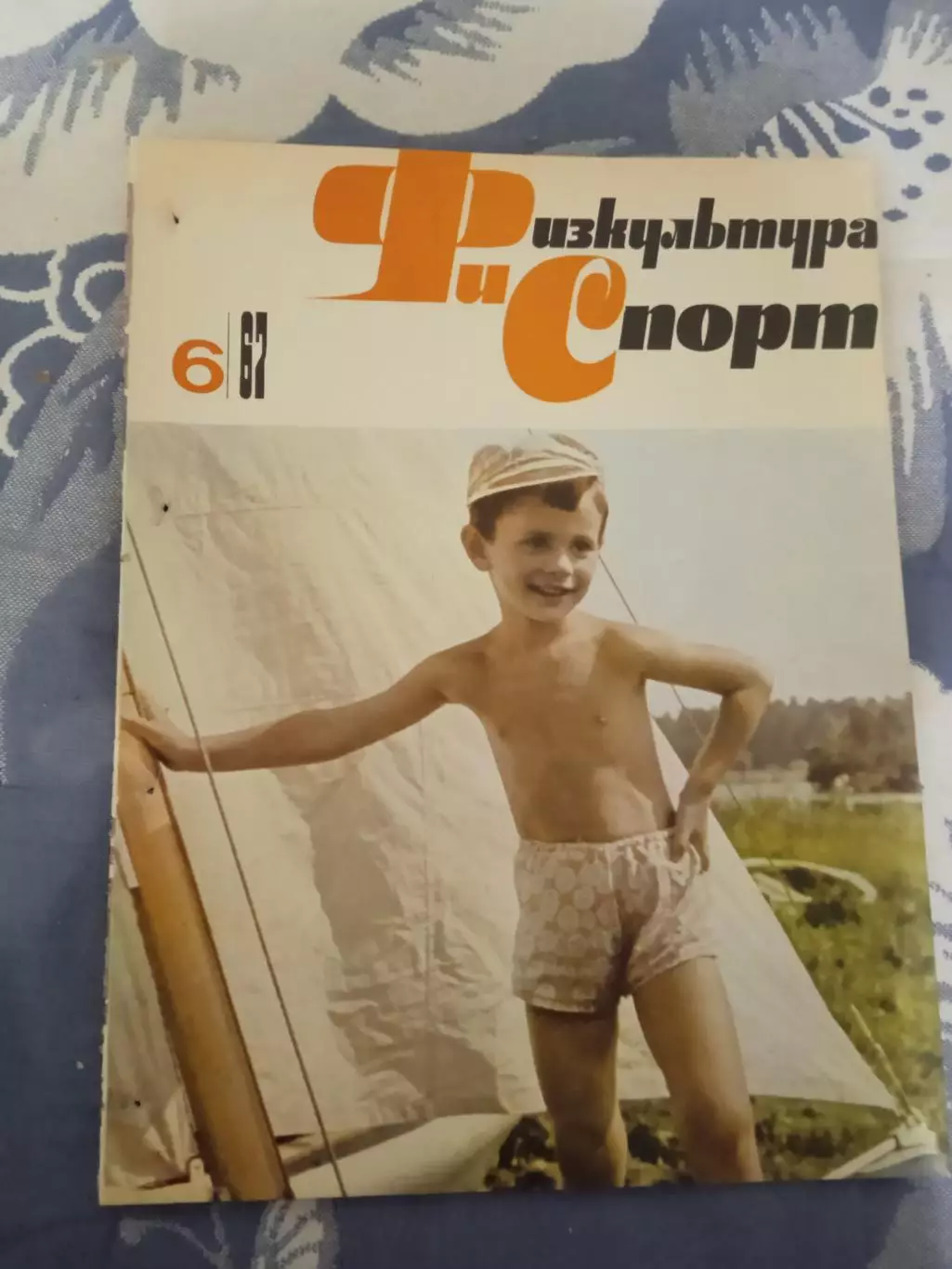 Журнал.Физкультура и спорт № 6 1967 г. (ФиС) (после переплета).