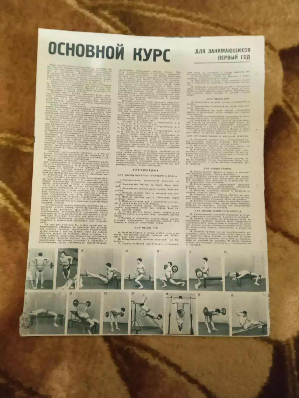 Статья.ФиС.Школа здоровья.Штанга.Журнал СЖР 1967 г. 2
