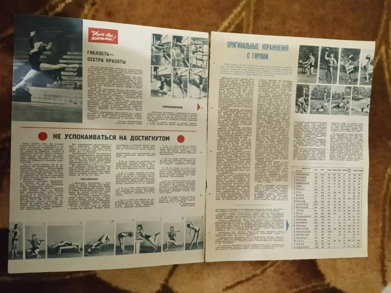 Статья.ФиС.Школа здоровья.Гири.Журнал СЖР 1967 г. 1