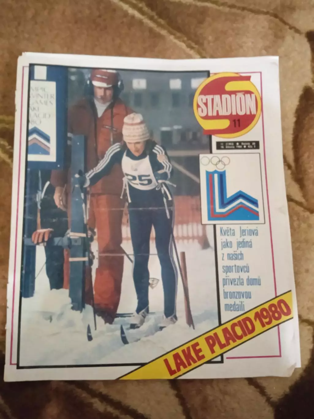 Журнал.Стадион.Олимпиада 1980.Лей-Плесид. (отдельные листы из итогового номера).