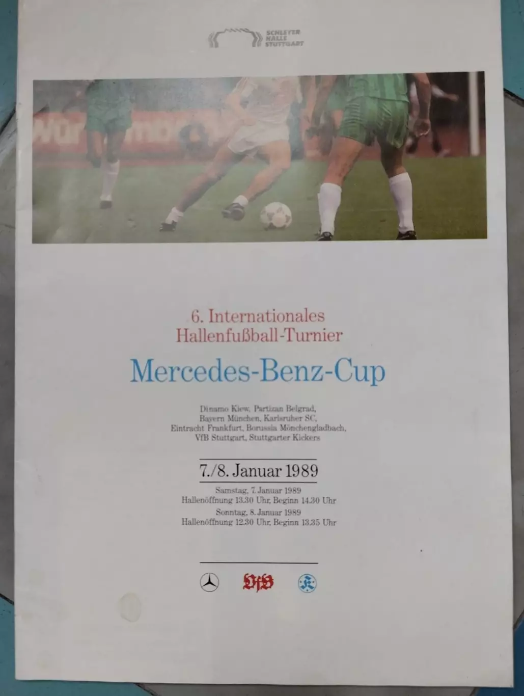 Турнір . Мерседес Бенс. 1989. ( Динамо Київ).#.