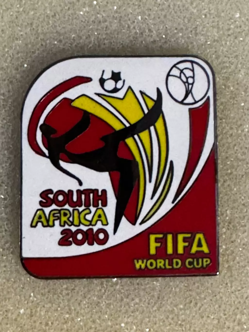 Значок. Чемпіонат світу з футболу. 2010..