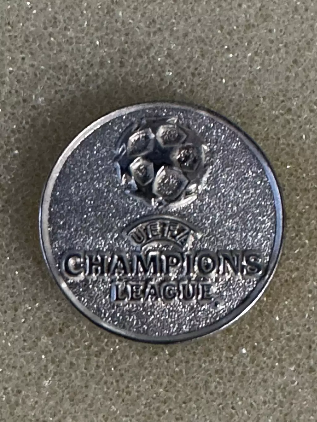 Значок. Офіційний. Ліга чемпіонів УЄФА..