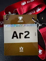 бейдж. україна - азербайджан. 2025..