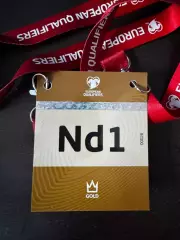 бейдж. україна- ісландія. 2025..