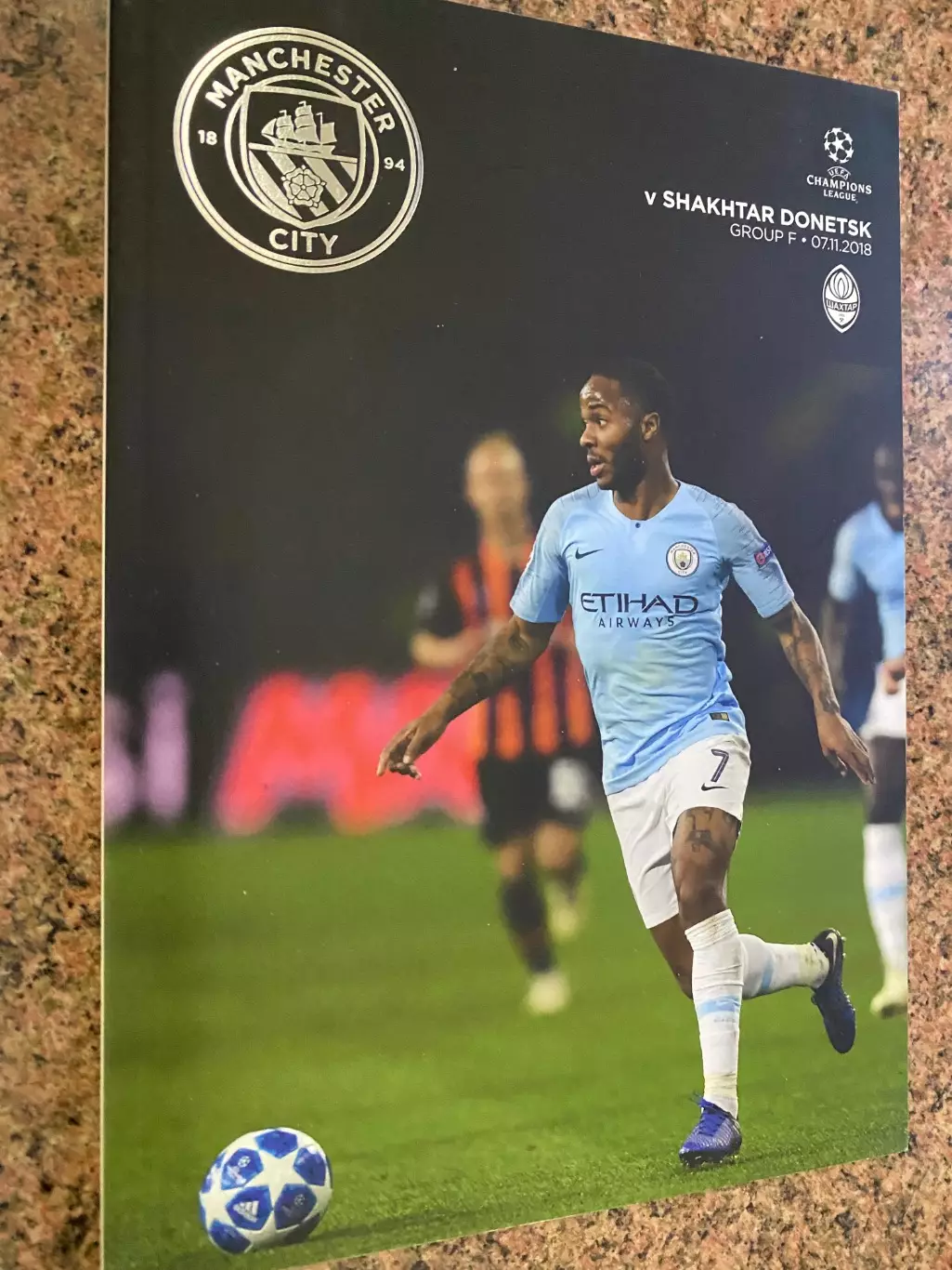 Манчестер Сіті- шахтар Донецьк.2018.в.