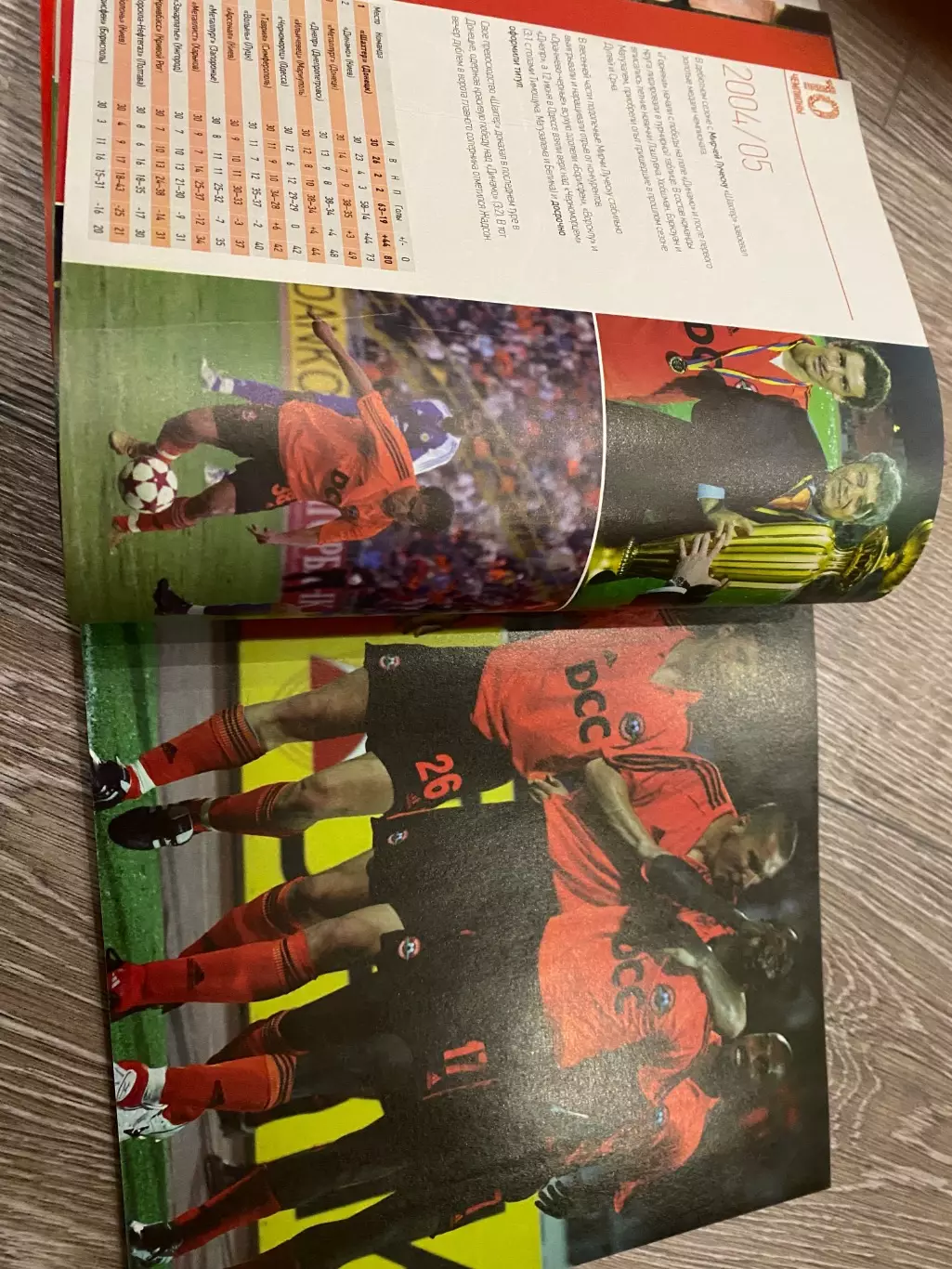 Фото- буклет. Шахтар Донецьк- десятиразовий чемпіон України.в. 3